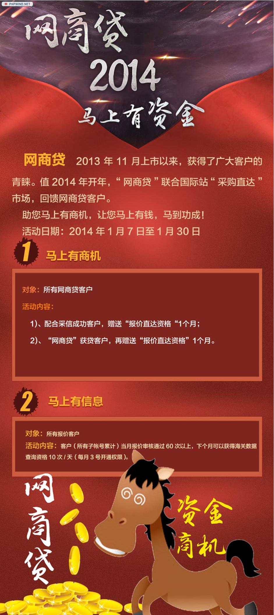 新年送大礼 网商贷 采购直达 海关数据海强强联合 限时促销开始啦 南通商圈 外贸社区 外贸圈